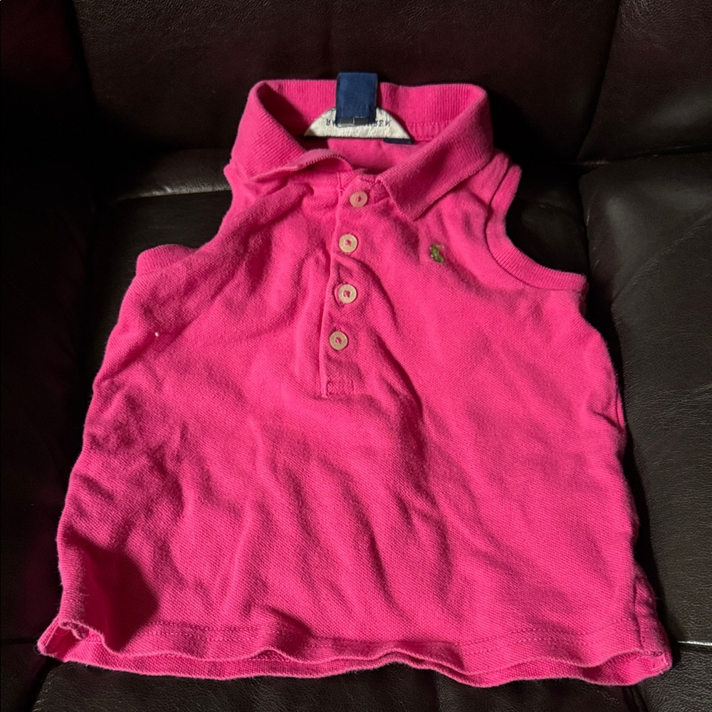 Polo by Ralph Lauren Kids Pink Tank Top 18m
